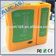 China preço de fábrica cat5e cat6 testador de cabo de rede / rj45 testador de fio rj11 / atacado testador de cabo utp